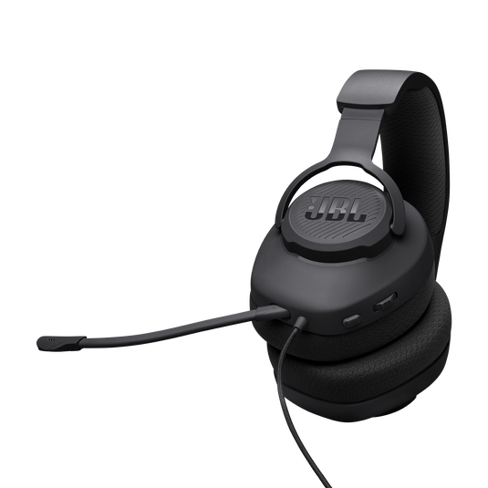 JBL Quantum 100M2 | 着脱可能マイク付有線オーバーイヤーゲーミング